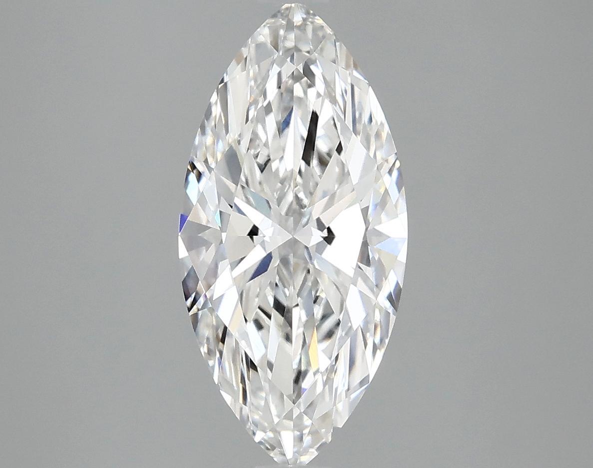 2.26 Carat Marquise Shaped Excellent Cut VVS2 IGI Certified Lab Grown Diamond