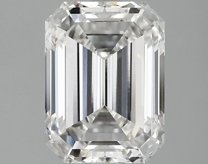 1.94 Carat Emerald Shaped Excellent Cut VVS2 IGI Certified Lab Grown Diamond