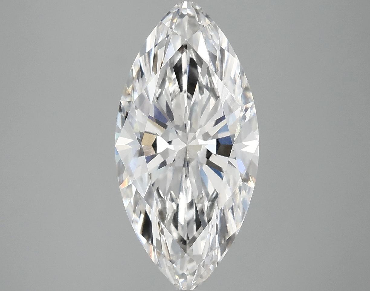 2.56 Carat Marquise Shaped Excellent Cut VS1 IGI Certified Lab Grown Diamond