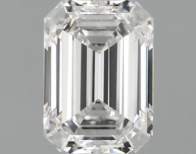 1.1 Carat Emerald Shaped Ideal Cut VVS2 IGI Certified Lab Grown Diamond