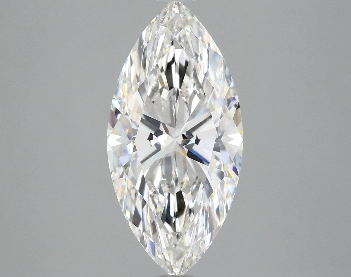 3.0 Carat Marquise Shaped Excellent Cut VVS1 IGI Certified Lab Grown Diamond