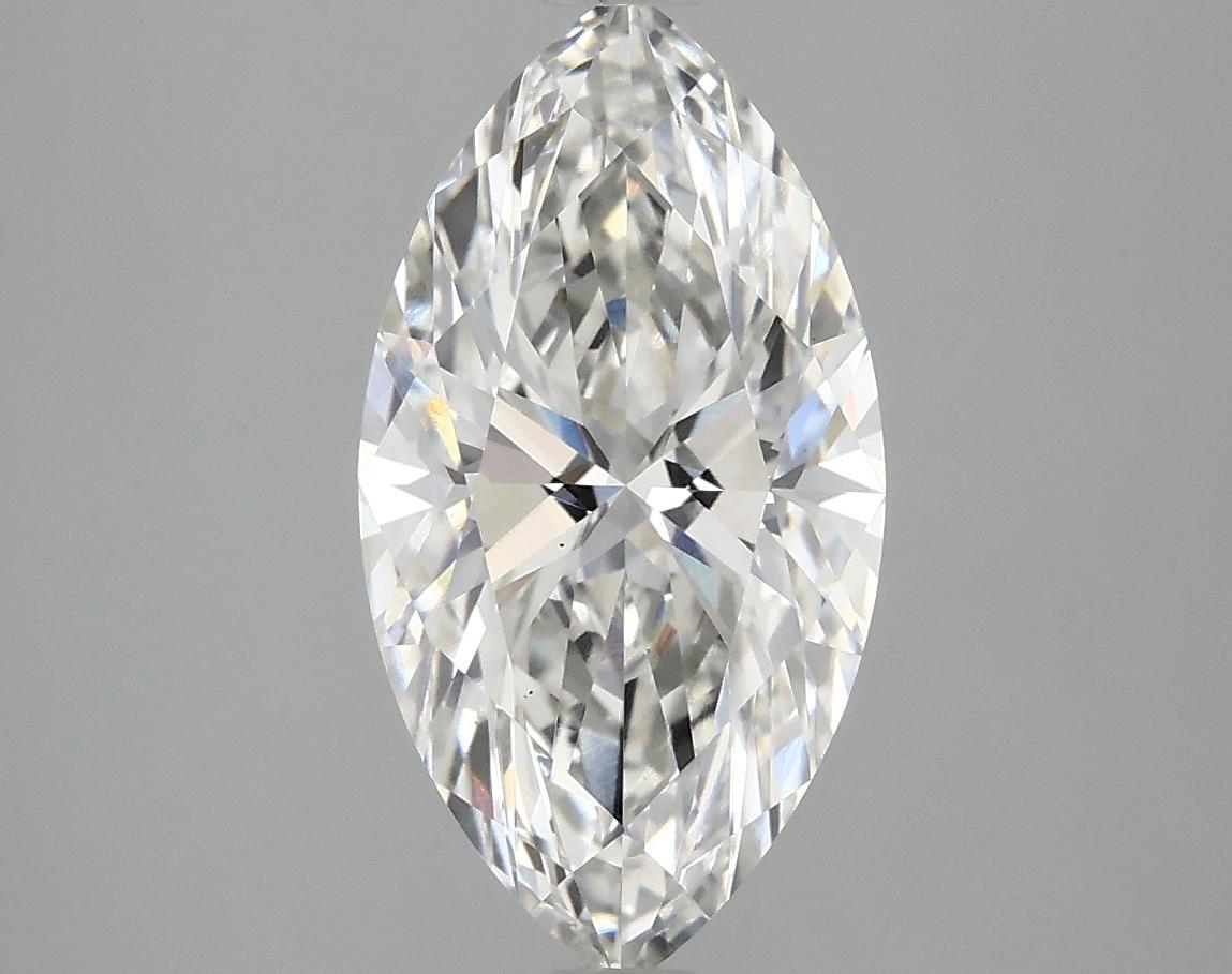 2.52 Carat Marquise Shaped Excellent Cut VS1 IGI Certified Lab Grown Diamond