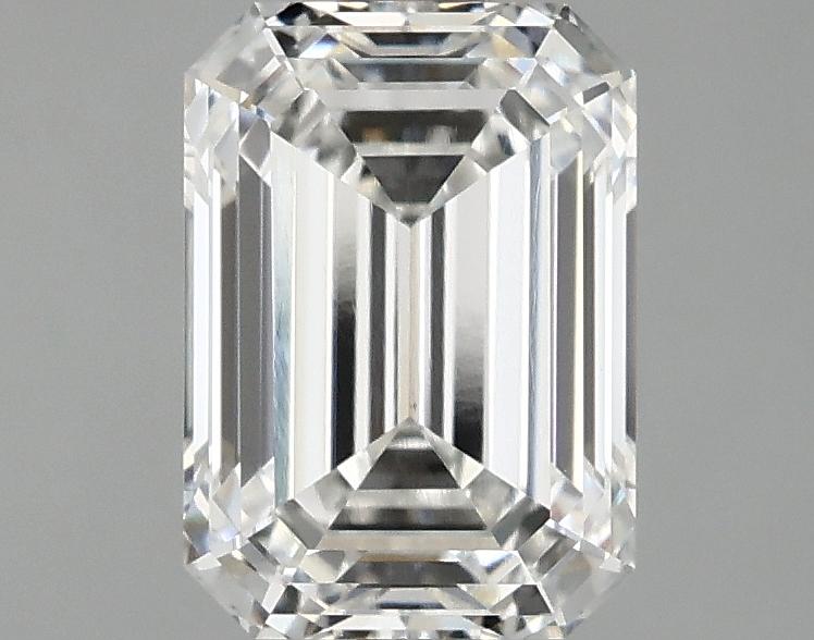2.1 Carat Emerald Shaped Ideal Cut VVS2 IGI Certified Lab Grown Diamond