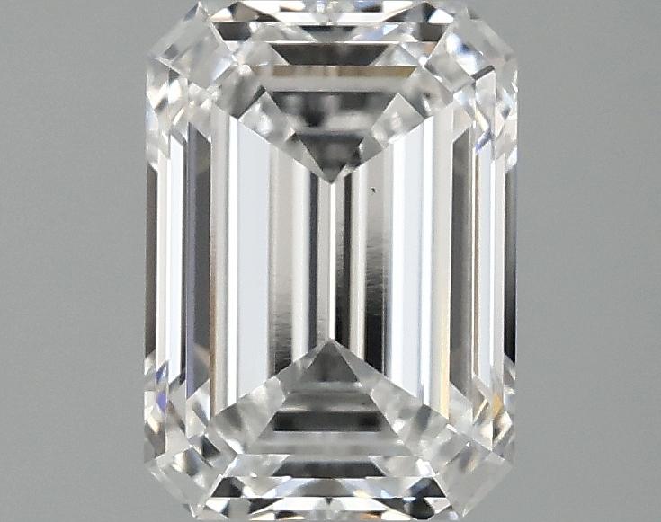 2.1 Carat Emerald Shaped Ideal Cut VS1 IGI Certified Lab Grown Diamond