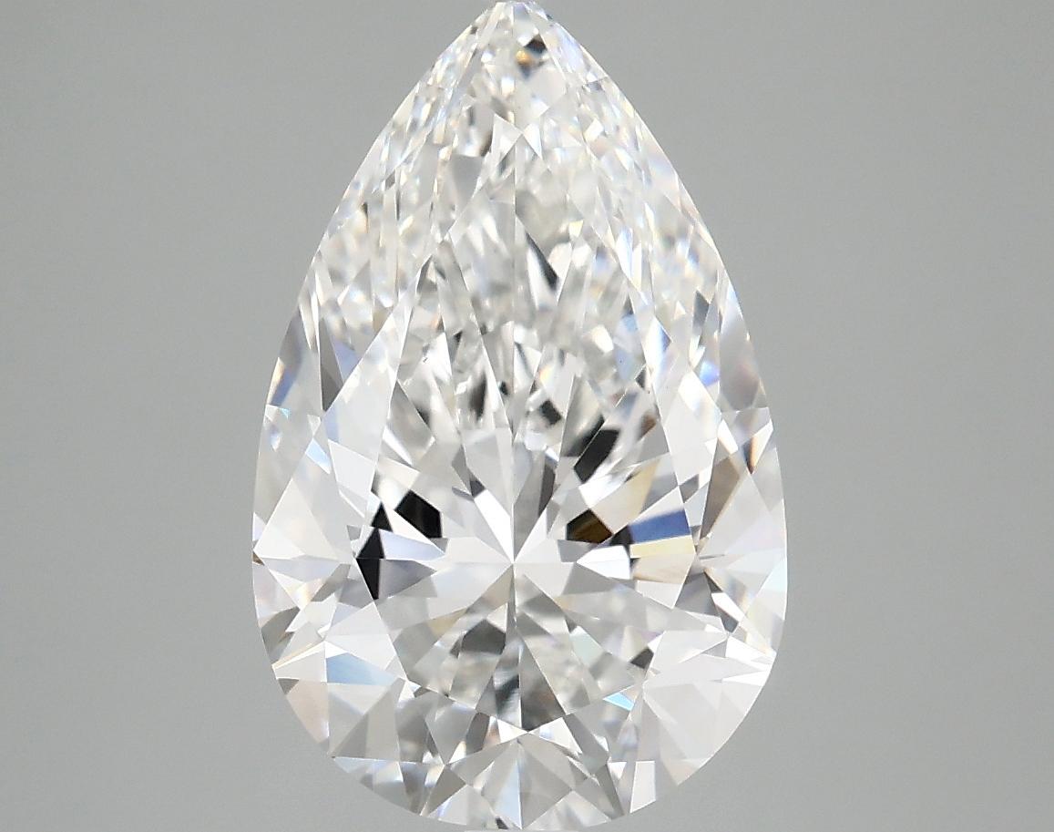4.06 Carat Pear Shaped Ideal Cut VS1 IGI Certified Lab Grown Diamond