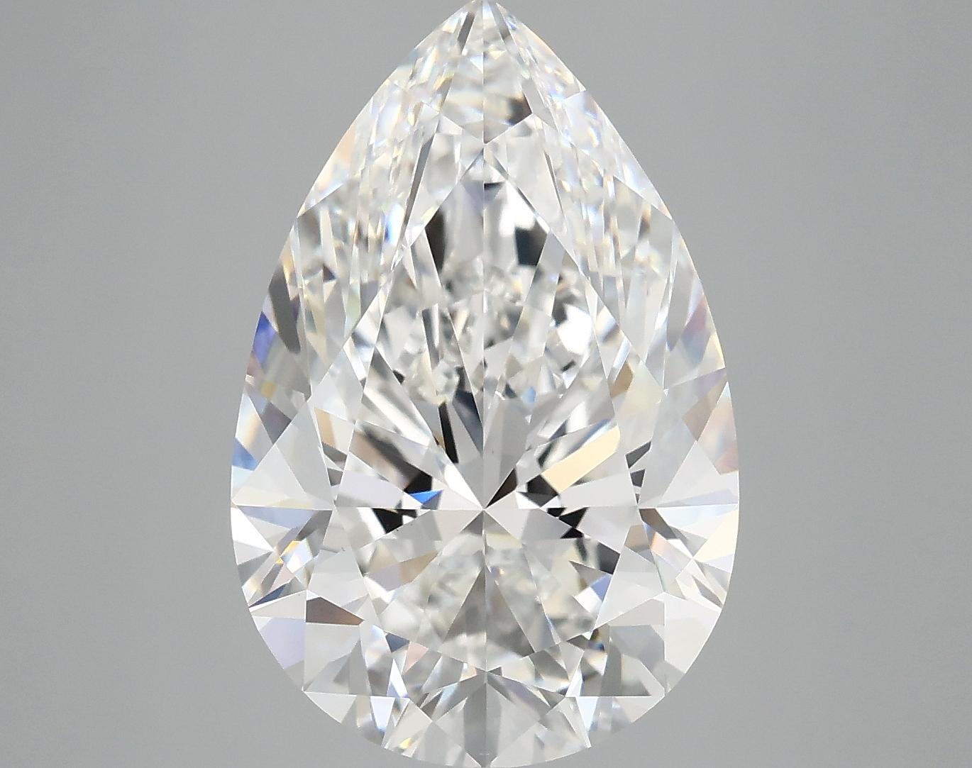 7.27 Carat Pear Shaped Excellent Cut VS1 IGI Certified Lab Grown Diamond