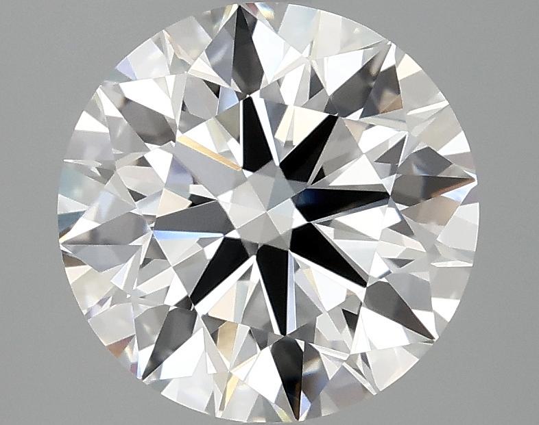 3.02 Carat Round Shaped Excellent Cut VVS2 IGI Certified Lab Grown Diamond
