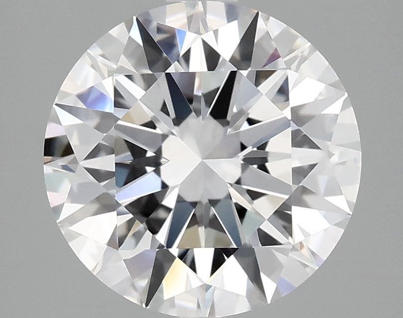 3.08 Carat Round Shaped Ideal Cut VVS2 IGI Certified Lab Grown Diamond