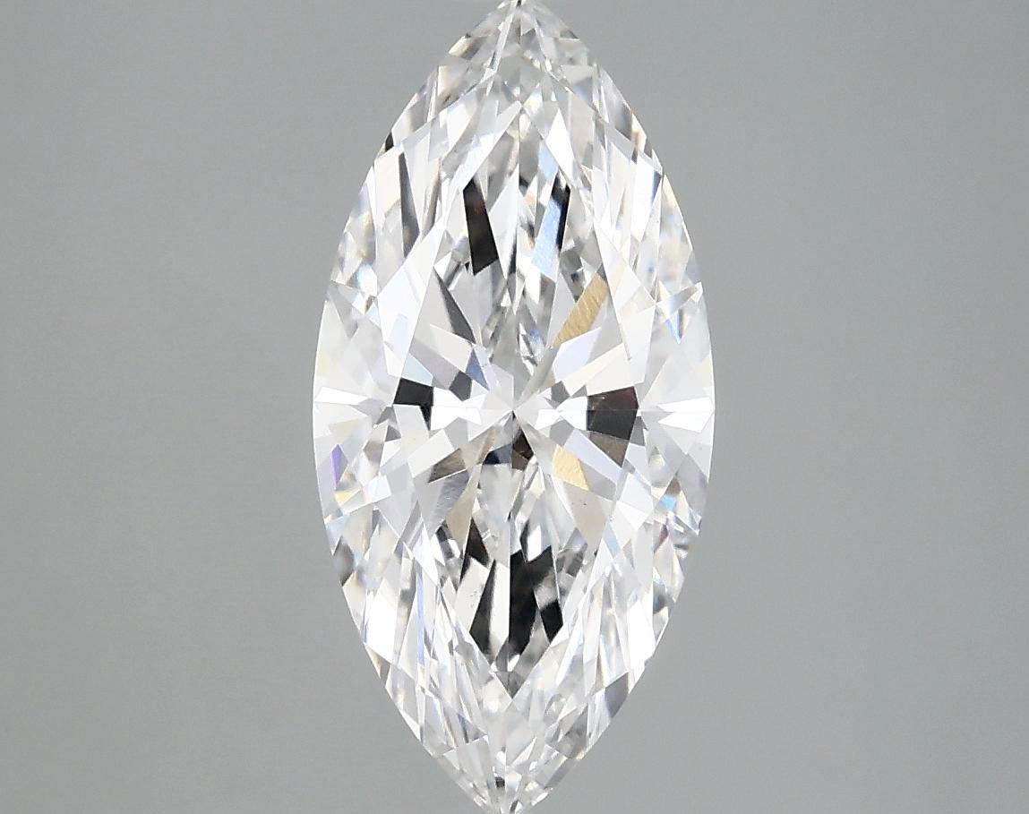 2.09 Carat Marquise Shaped Excellent Cut VS2 IGI Certified Lab Grown Diamond