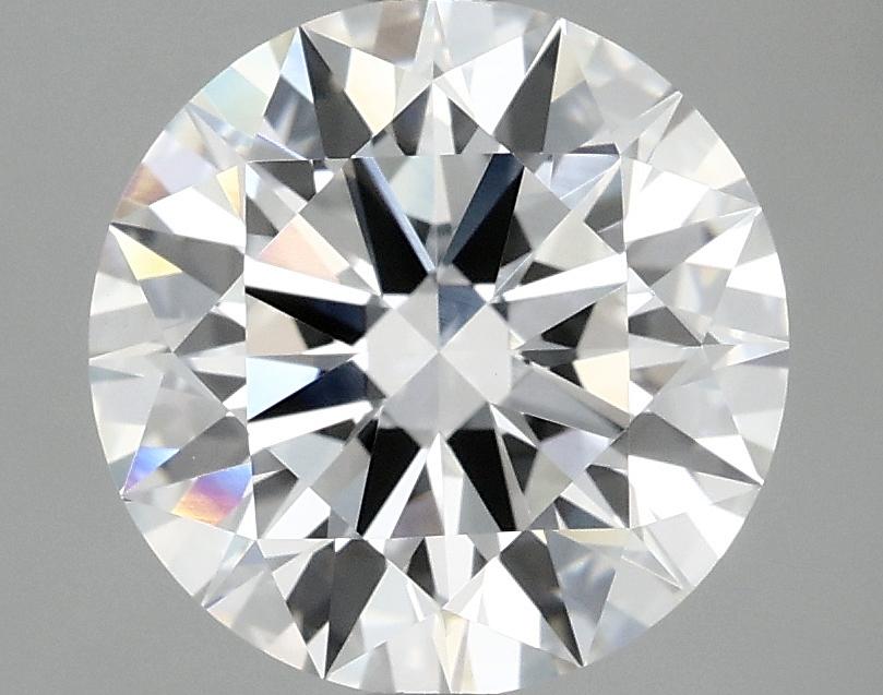 3.08 Carat Round Shaped Ideal Cut VVS2 IGI Certified Lab Grown Diamond