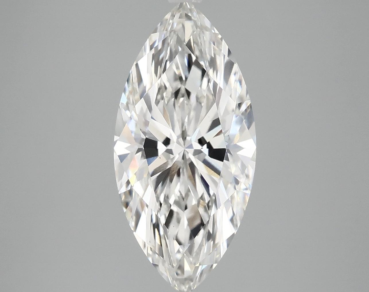 3.07 Carat Marquise Shaped Excellent Cut VS1 IGI Certified Lab Grown Diamond