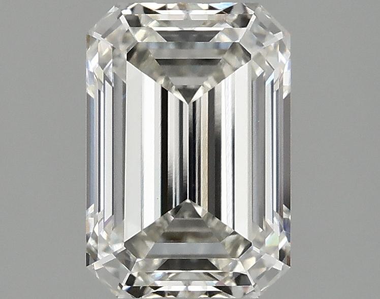 2.1 Carat Emerald Shaped Ideal Cut VVS2 IGI Certified Lab Grown Diamond