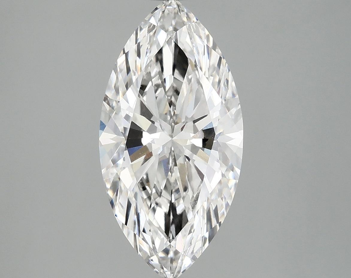 2.5 Carat Marquise Shaped Ideal Cut VVS2 IGI Certified Lab Grown Diamond