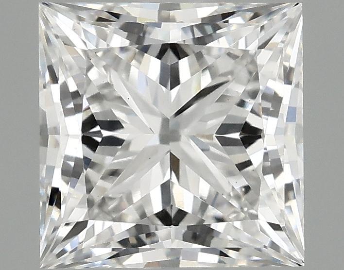 1.51 Carat Princess Shaped Ideal Cut VS1 IGI Certified Lab Grown Diamond