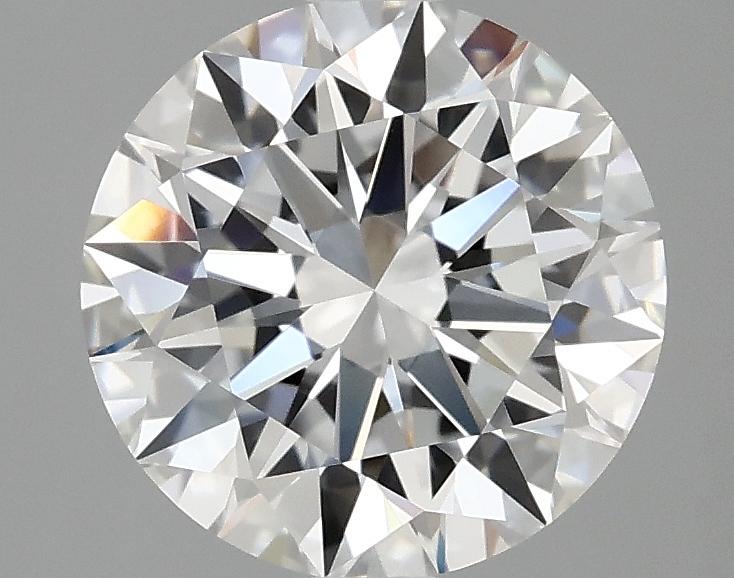 2.53 Carat Round Shaped Excellent Cut VVS2 IGI Certified Lab Grown Diamond