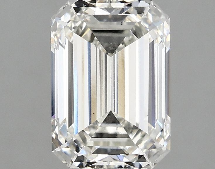 2.1 Carat Emerald Shaped Ideal Cut VS1 IGI Certified Lab Grown Diamond