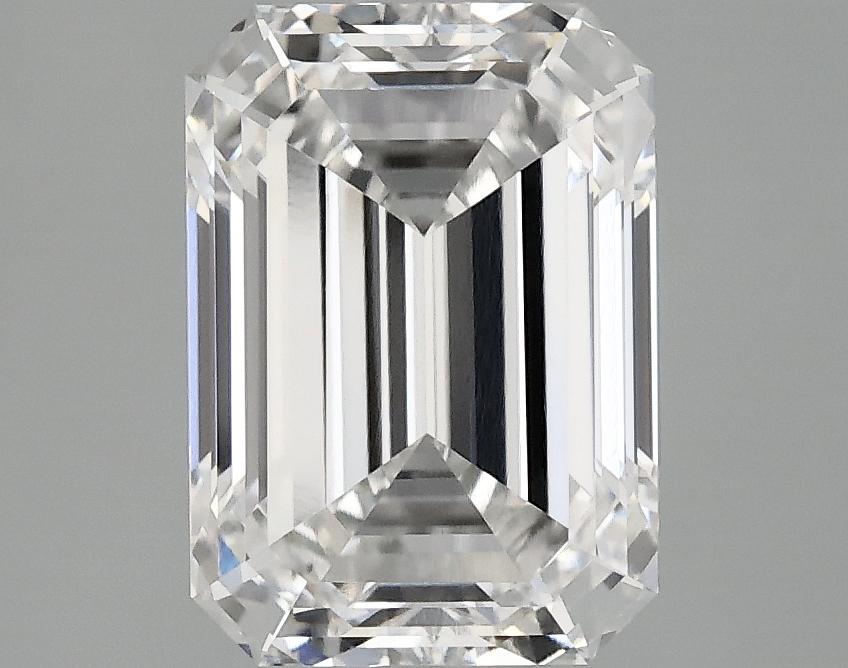 3.16 Carat Emerald Shaped Ideal Cut VVS2 IGI Certified Lab Grown Diamond