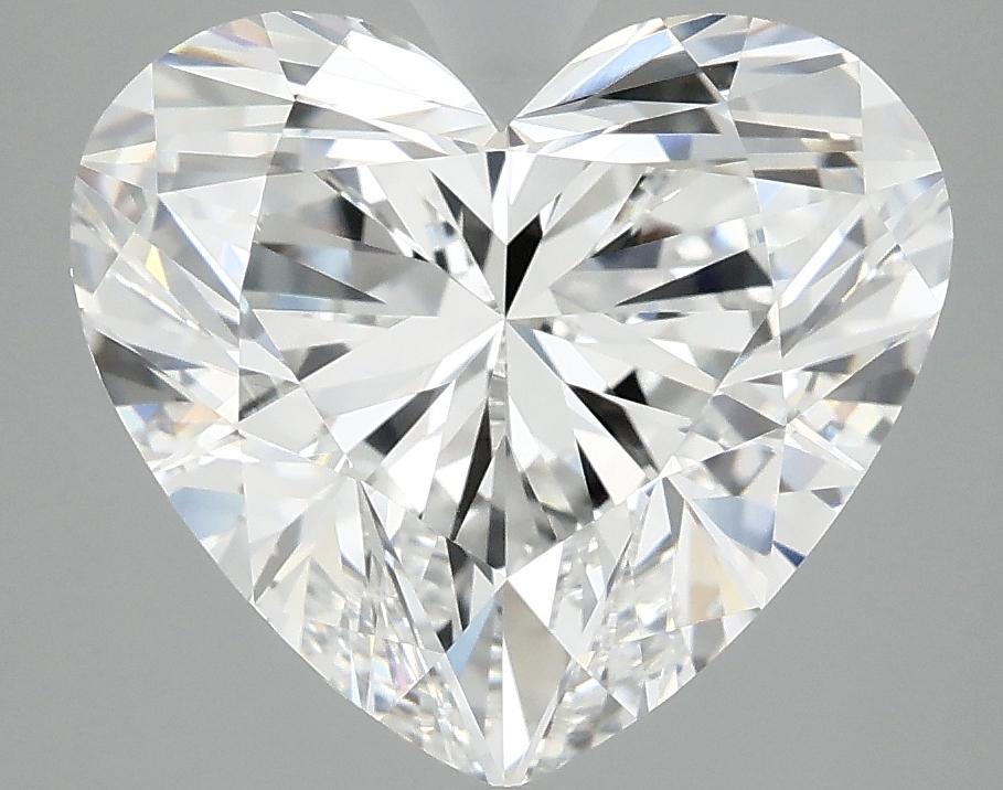 5.1 Carat Heart Shaped Ideal Cut VVS2 IGI Certified Lab Grown Diamond
