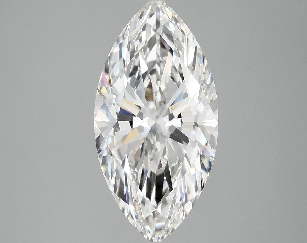 2.51 Carat Marquise Shaped Ideal Cut VVS2 IGI Certified Lab Grown Diamond