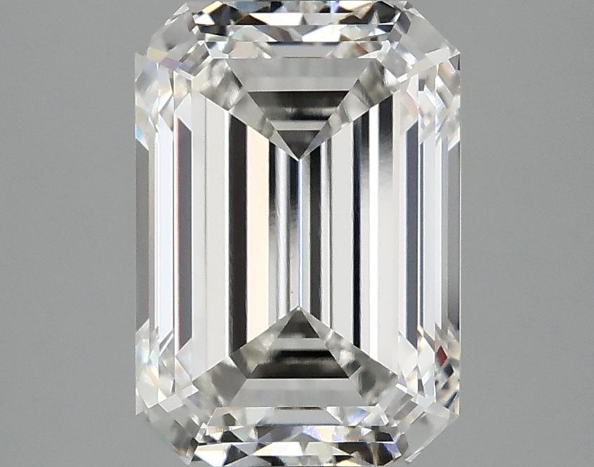 3.37 Carat Emerald Shaped Ideal Cut VVS2 IGI Certified Lab Grown Diamond