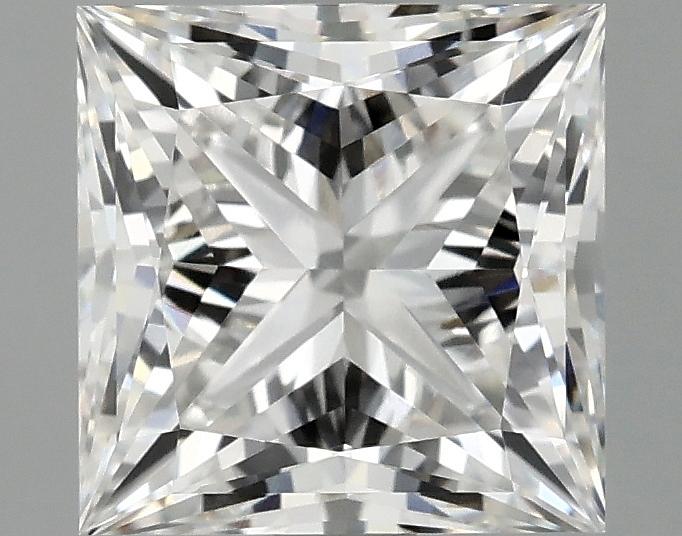 2.09 Carat Princess Shaped Ideal Cut VS1 IGI Certified Lab Grown Diamond