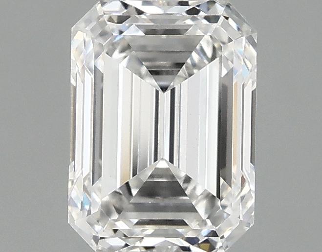 1.02 Carat Emerald Shaped Excellent Cut VVS2 IGI Certified Lab Grown Diamond