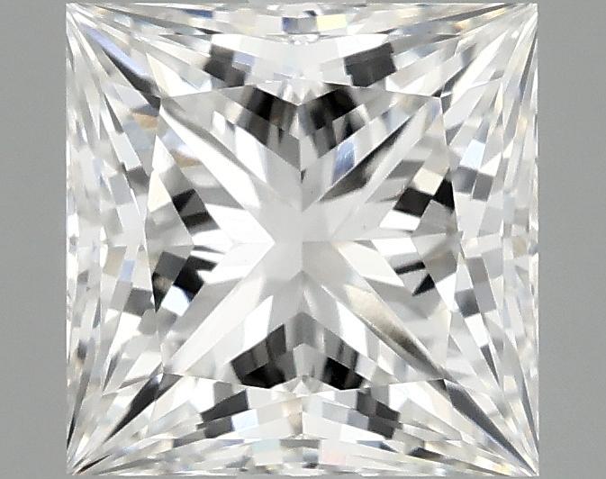 2.04 Carat Princess Shaped Ideal Cut VVS2 IGI Certified Lab Grown Diamond