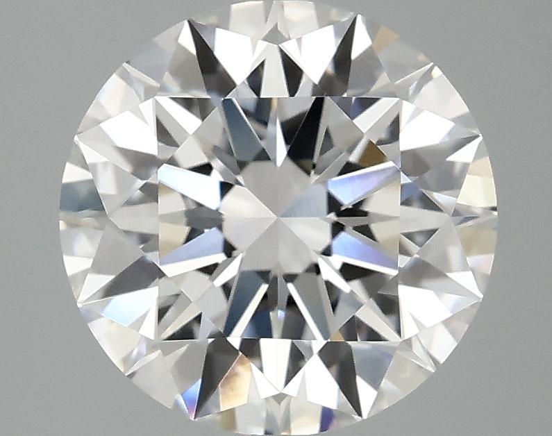 3.09 Carat Round Shaped Ideal Cut VVS2 IGI Certified Lab Grown Diamond