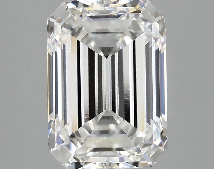 3.18 Carat Emerald Shaped Ideal Cut VVS2 IGI Certified Lab Grown Diamond