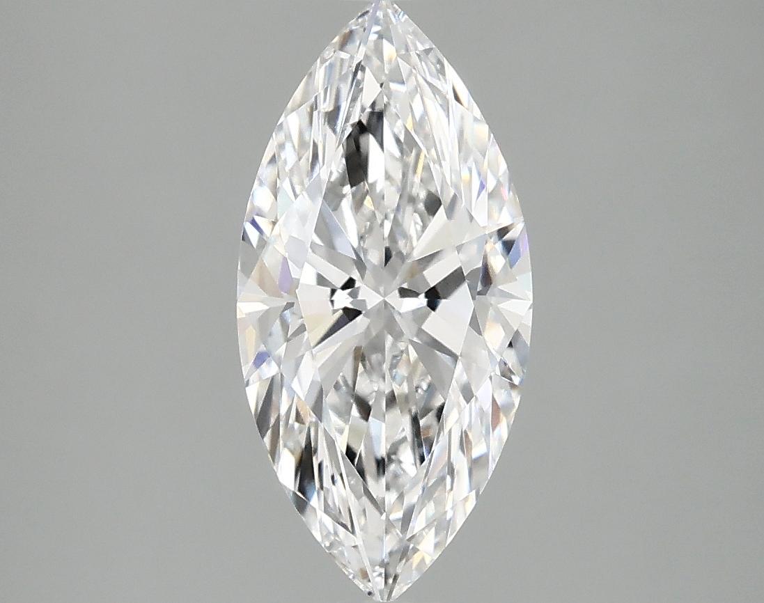 1.97 Carat Marquise Shaped Excellent Cut VVS2 IGI Certified Lab Grown Diamond