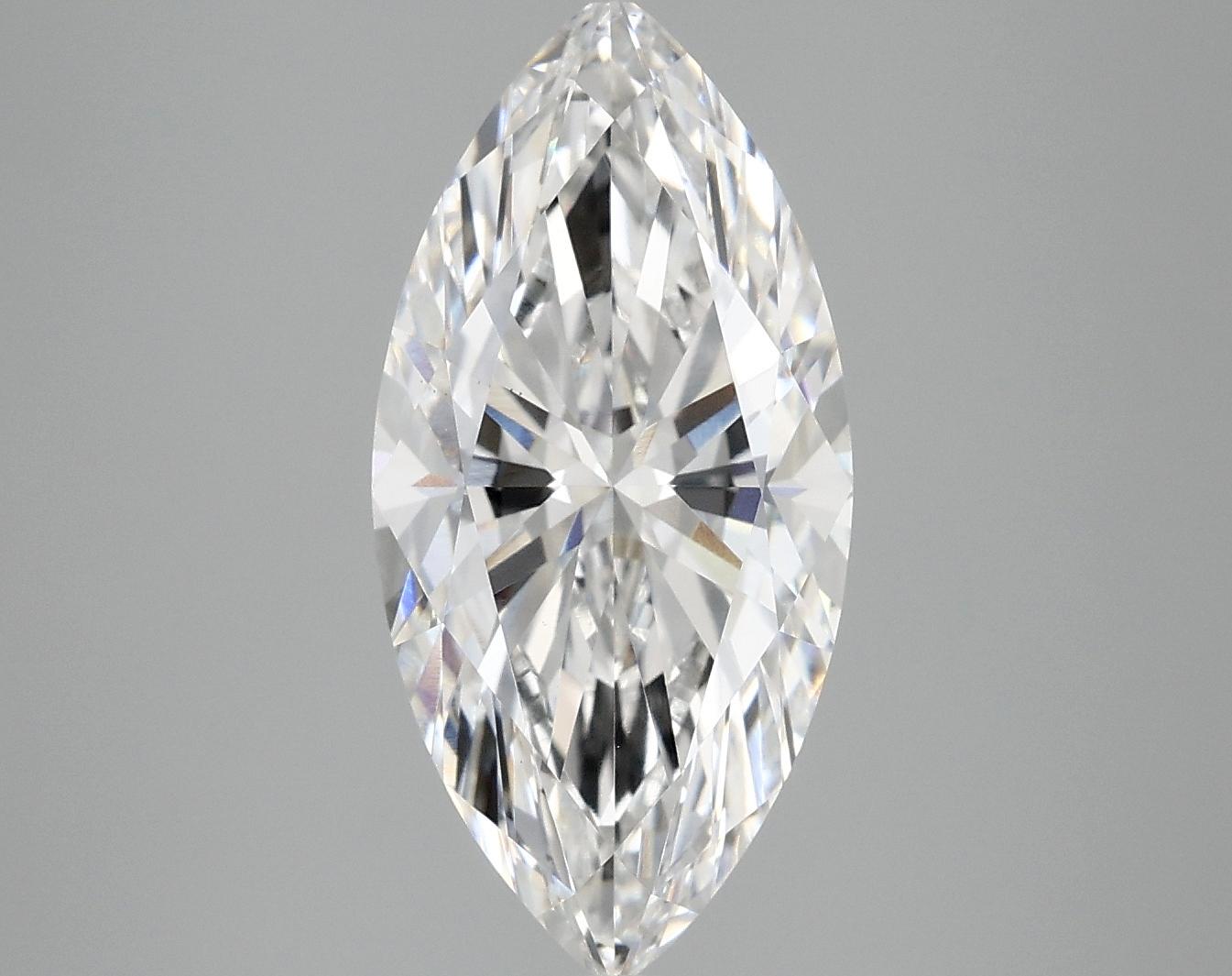 3.7 Carat Marquise Shaped Excellent Cut VS1 IGI Certified Lab Grown Diamond