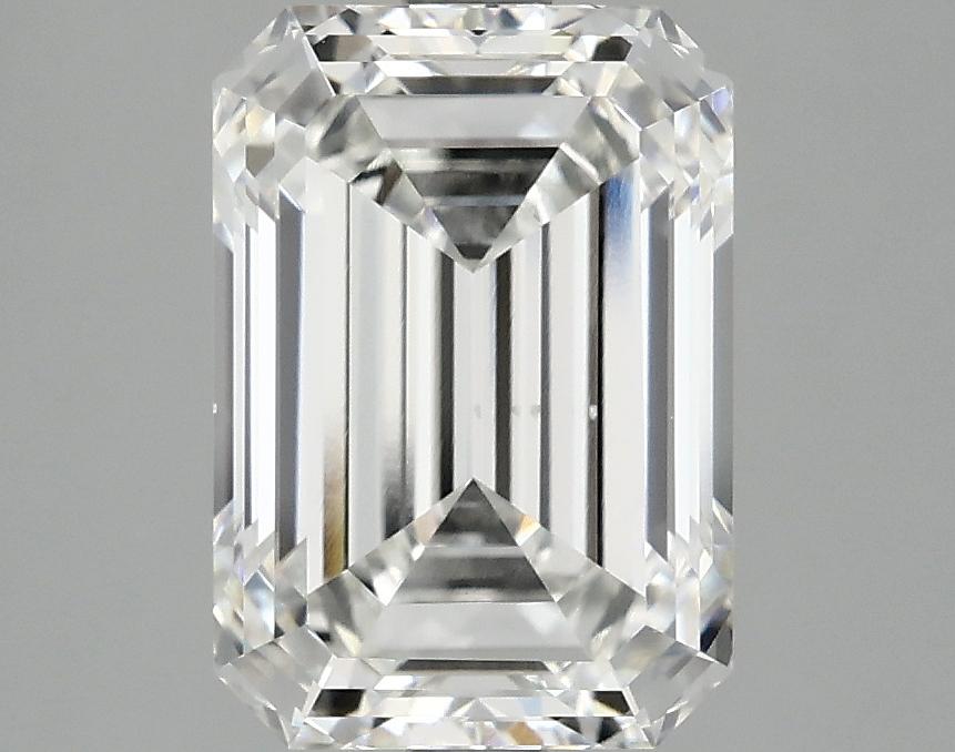 3.07 Carat Emerald Shaped Ideal Cut VS2 IGI Certified Lab Grown Diamond