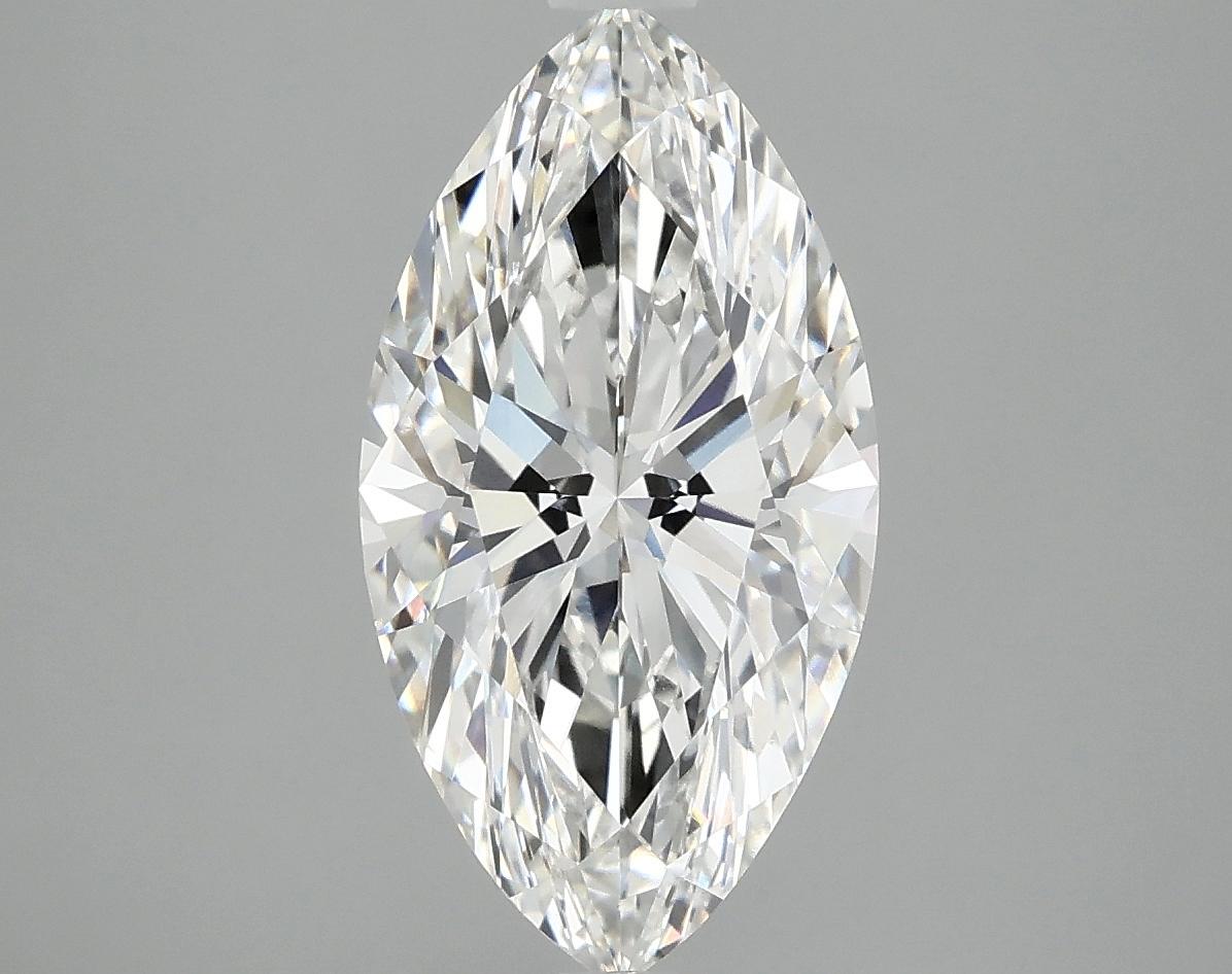 3.03 Carat Marquise Shaped Excellent Cut VVS2 IGI Certified Lab Grown Diamond