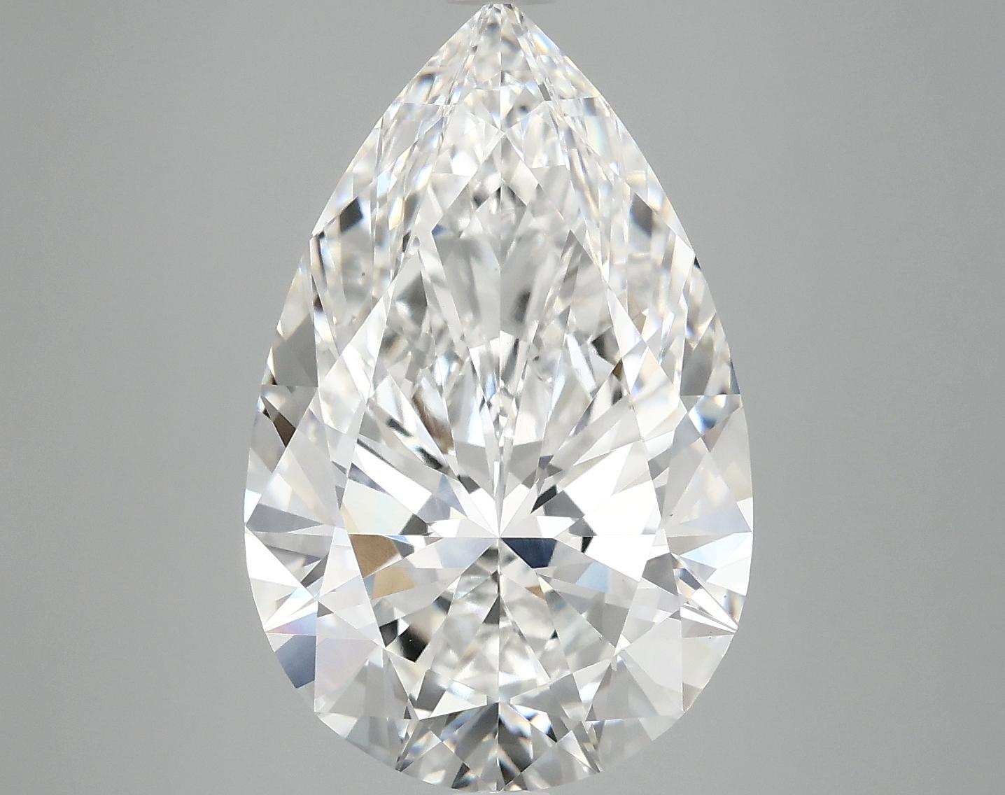6.82 Carat Pear Shaped Ideal Cut VS1 IGI Certified Lab Grown Diamond