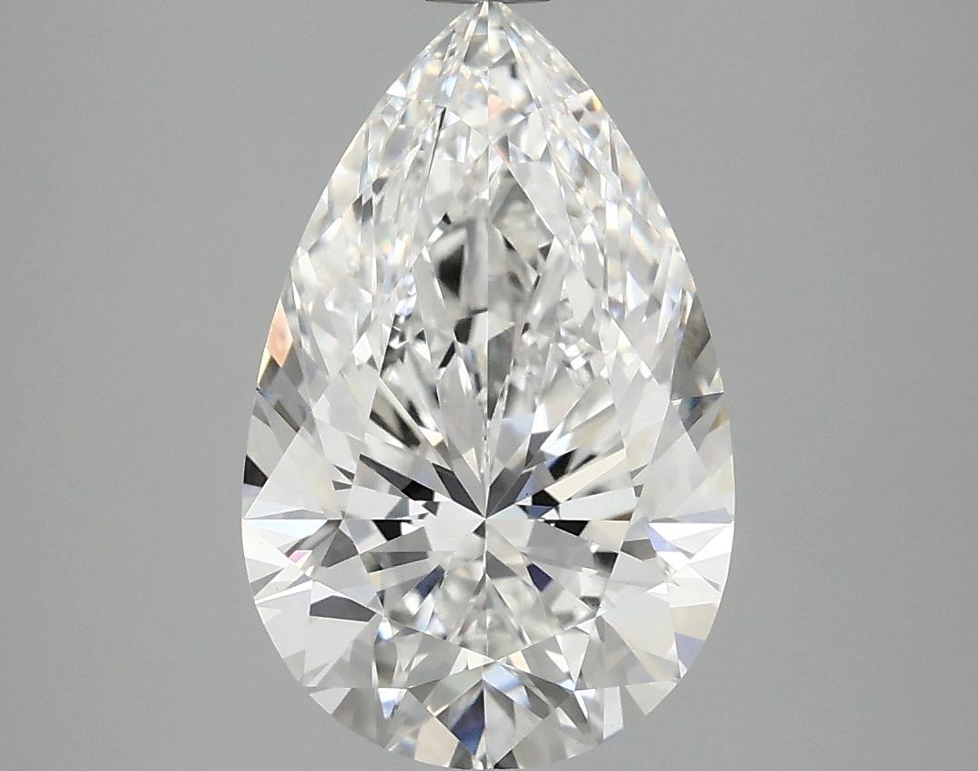 3.09 Carat Pear Shaped Ideal Cut VS1 IGI Certified Lab Grown Diamond