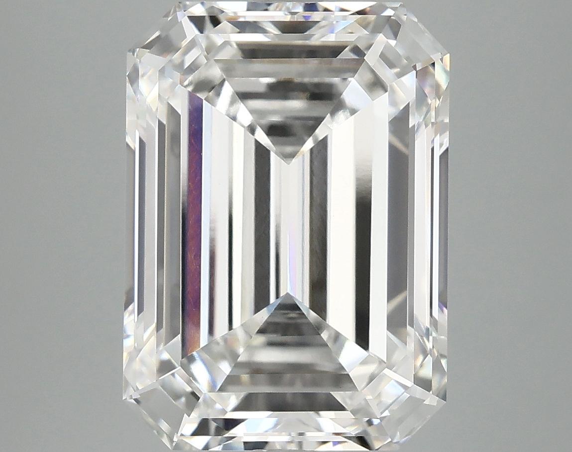 7.54 Carat Emerald Shaped Excellent Cut VS1 IGI Certified Lab Grown Diamond
