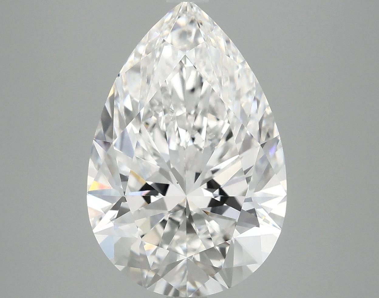 5.06 Carat Pear Shaped Excellent Cut VS1 IGI Certified Lab Grown Diamond