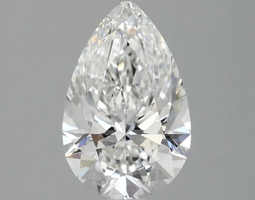 1.47 Carat Pear Shaped Ideal Cut VVS2 IGI Certified Lab Grown Diamond