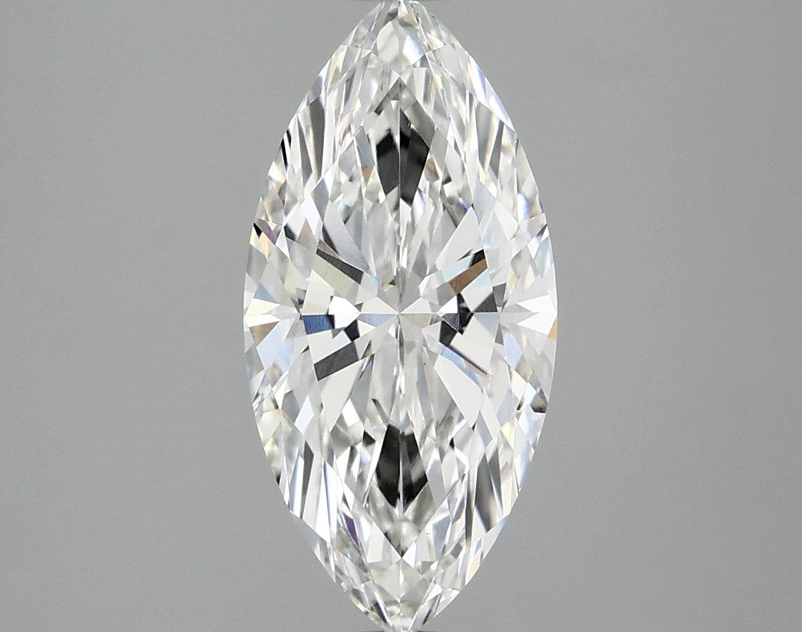 2.01 Carat Marquise Shaped Excellent Cut VVS2 IGI Certified Lab Grown Diamond