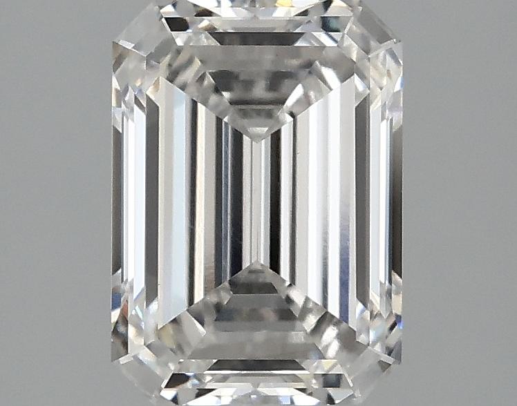 2.08 Carat Emerald Shaped Ideal Cut VVS2 IGI Certified Lab Grown Diamond