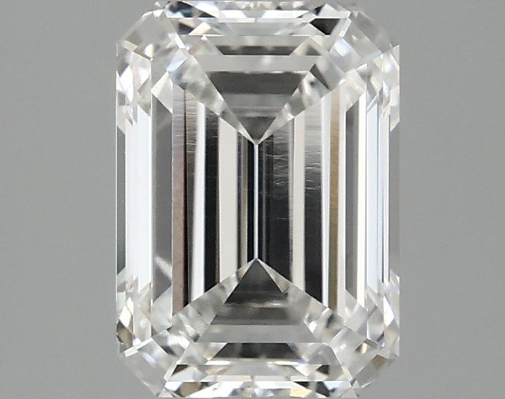 2.1 Carat Emerald Shaped Ideal Cut VVS2 IGI Certified Lab Grown Diamond