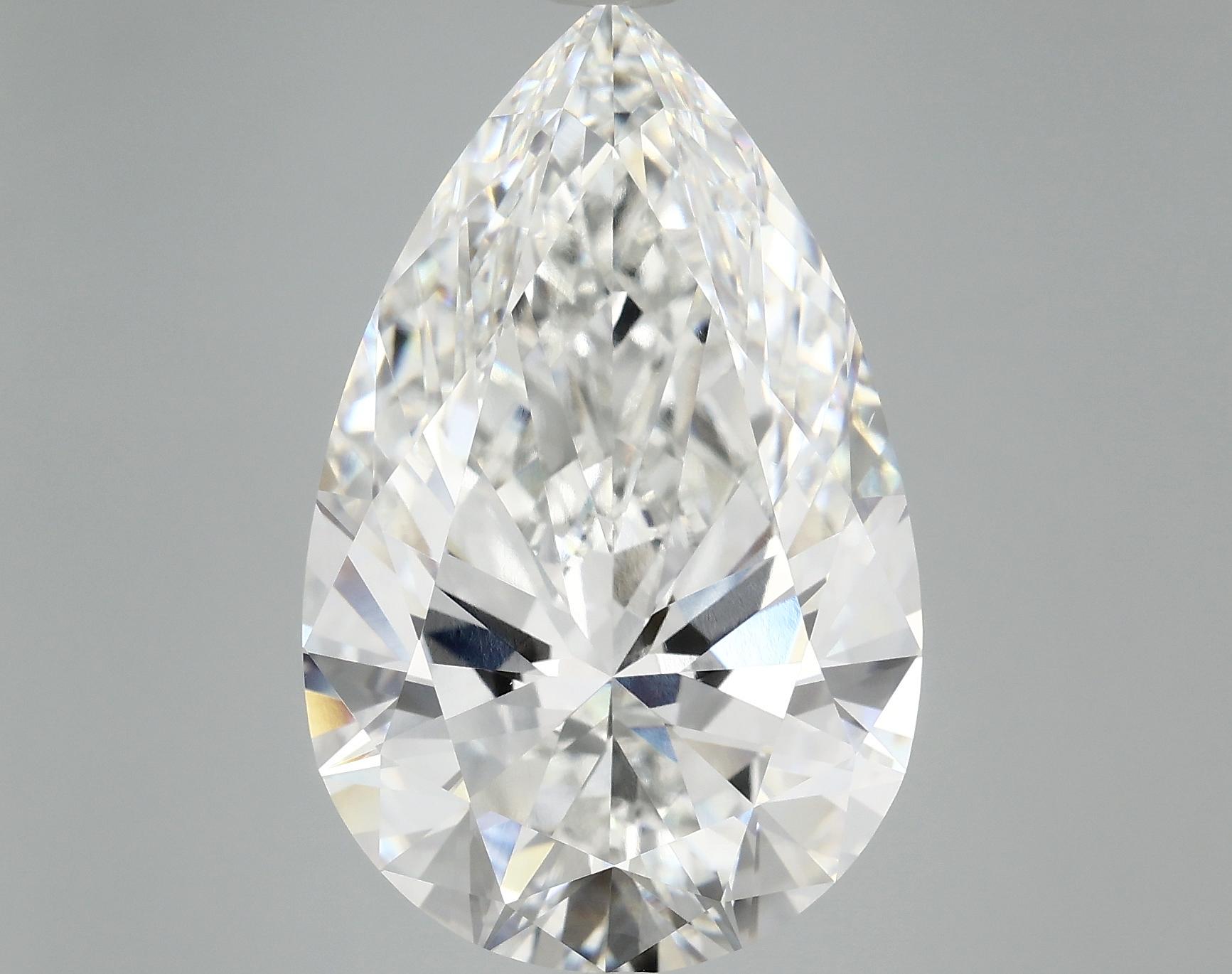 12.0 Carat Pear Shaped Ideal Cut VS1 IGI Certified Lab Grown Diamond