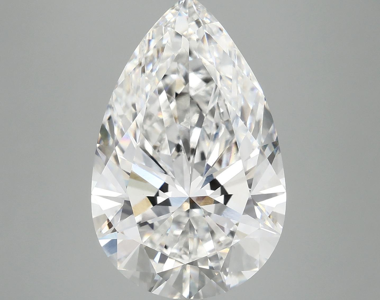 7.11 Carat Pear Shaped Ideal Cut VS1 IGI Certified Lab Grown Diamond
