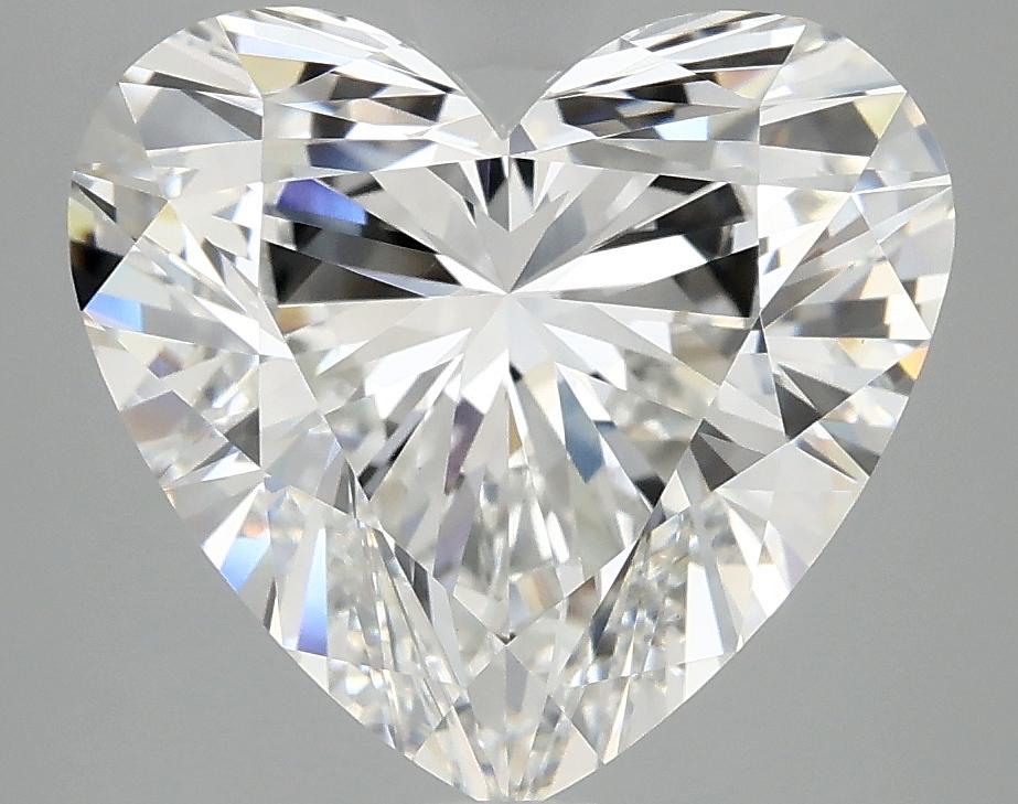 5.03 Carat Heart Shaped Ideal Cut VVS2 IGI Certified Lab Grown Diamond