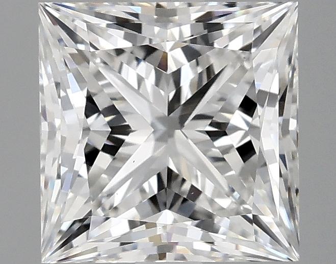 2.44 Carat Princess Shaped Ideal Cut VS1 IGI Certified Lab Grown Diamond