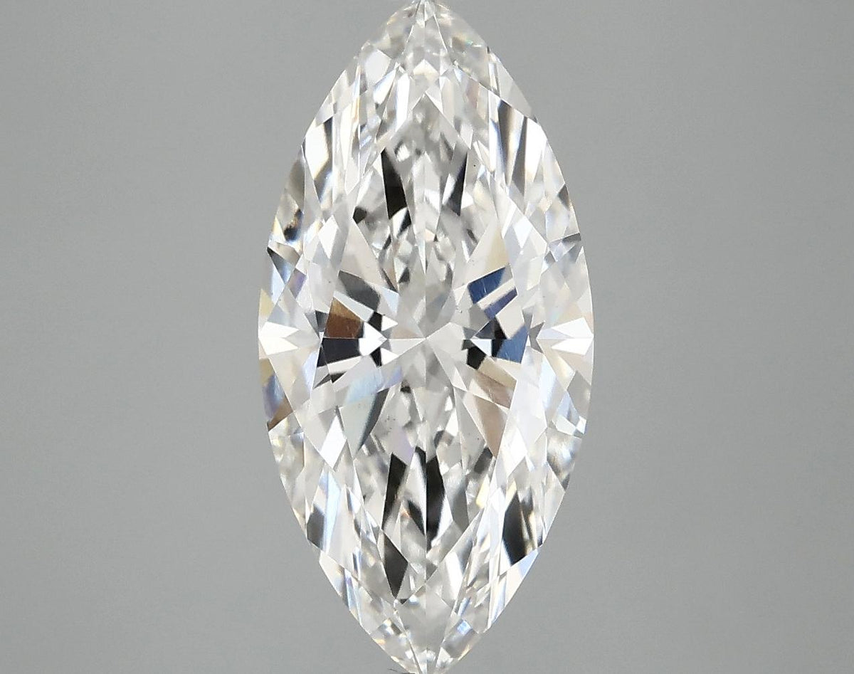 3.1 Carat Marquise Shaped Excellent Cut VS1 IGI Certified Lab Grown Diamond