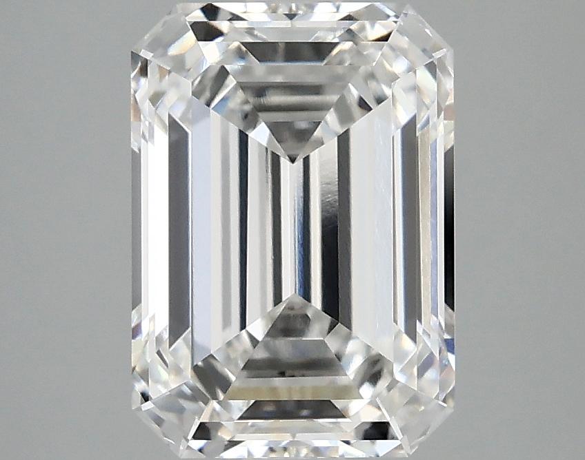3.08 Carat Emerald Shaped Ideal Cut VVS2 IGI Certified Lab Grown Diamond