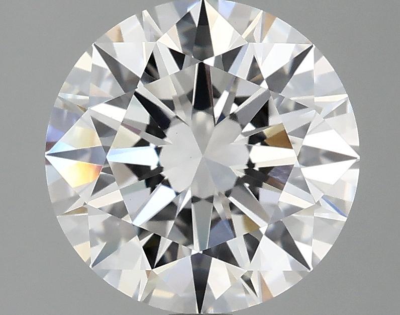 3.03 Carat Round Shaped Excellent Cut VVS2 IGI Certified Lab Grown Diamond