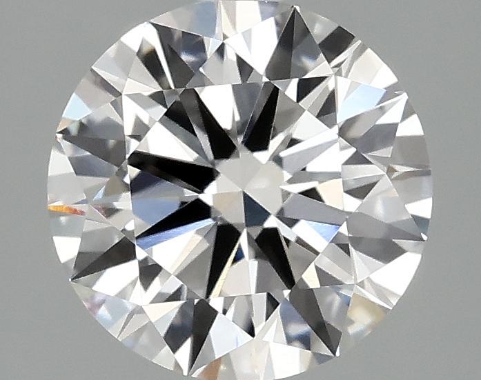 2.05 Carat Round Shaped Ideal Cut VVS2 IGI Certified Lab Grown Diamond