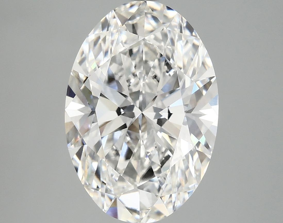 4.08 Carat Oval Shaped Ideal Cut VVS2 IGI Certified Lab Grown Diamond